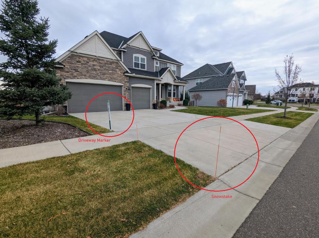 Snow Stakes vs. Driveway Markers (and How to Stake Your Driveway)