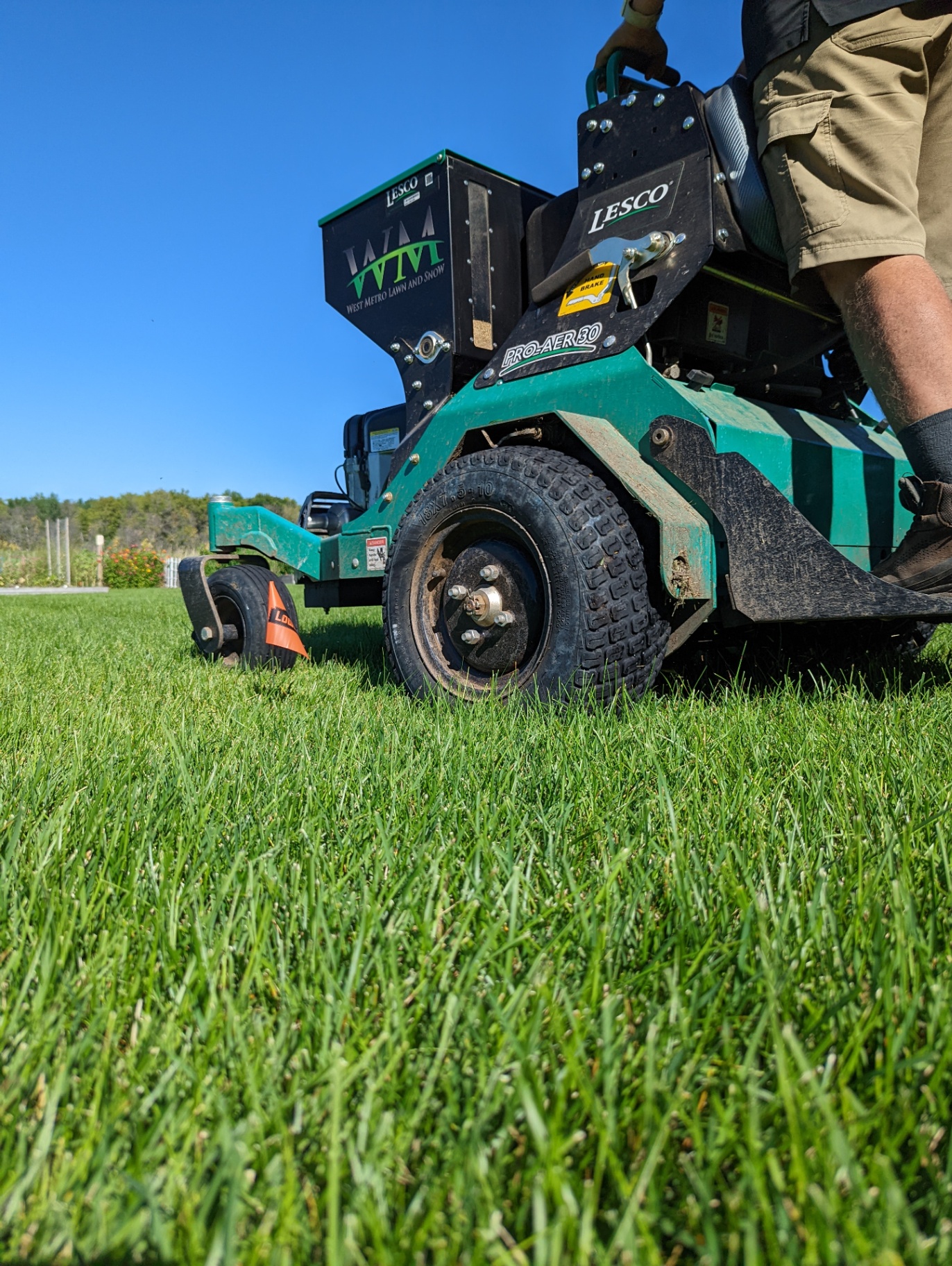 Professional Aeration and Overseeding in Corcoran, MN